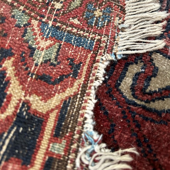 A rare late 1800’s West Persian Farahan Sarouk Rug - Picture 12 of 16